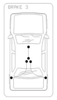 EL FREN TELİ ARKA SAĞ / SOL BOXER III JUMPER III DUCATO III BOY:1390 / 1075MM 06> 3,3 3,5 TON resmi