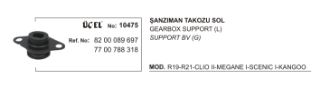 ŞANZUMAN TAKOZU SOL 10475 R19 DİZEL R21 CLİO-II MEGANE-I SCENIC-I KANGO 82000896 resmi