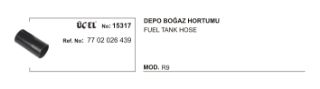 DEPO BOGAZ HORTUMU ( 50mm x 11cm NBR ) (RENAULT: R9-R11-R19 1.6) resmi