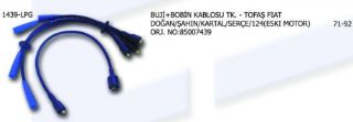 BUJİ+BOBİN KABLOSU (TK) (ESKI MOTOR)  DOĞAN ŞAHİN KARTAL M124  ((LPG LI ARACLAR) resmi