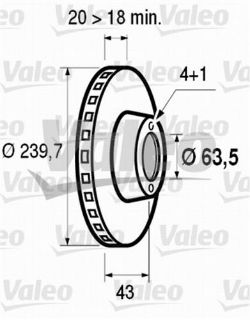 ÖN FREN AYNASI ESCORT VI-VII-FIESTA III-IV FORD KA 96 MAZDA 121 96 ORİON III 239.5X20X4DLXHAVALI resmi