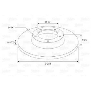 FREN DİSKİ ARKA X2 MB W201 TÜM MODELLER 89-92 . W124 200E. 220E. 230E. 260E. 280E. 300E. 20 resmi