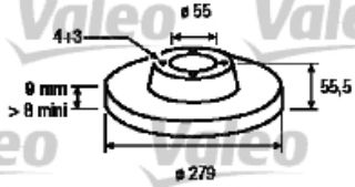 FREN DİSKİ ARKA TAKIM TOYOTA COROLLA 120 10/2001> resmi