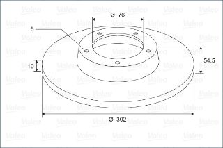 FREN DİSKİ ARKA X2 TUCSON 15 resmi