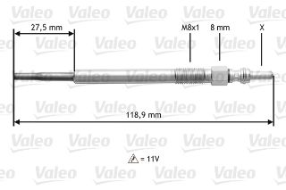 KIZDIRMA BUJİSİ SUZUKİ IGNIS.SWIFT.WAGON R 1.3L DDISOPEL AGILA.ASTRA H.COMB resmi