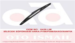 SİLGİ SÜPÜRGESİ 574164 P106 P206 ARKA resmi