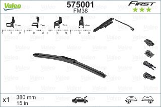 VALEO FİRST MULTICONNECTİON FLAT BLADE FM38 X1 380 MM resmi