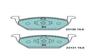 URETIM YOK-ON FREN BALATASI-KABLOSUZ-  (VW GOLF 98-01  POLO 10-18  SEAT IBIZA 09-15  LEON 00-06  SKODA FABIA 00-) resmi