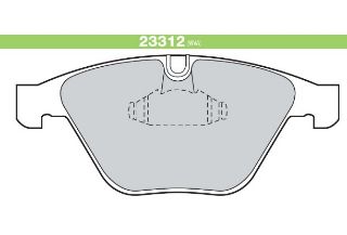 FREN BALATASI ÖN  735I/730D/740D/745I 01 - 645 CI 04 - 520I/530D/530I 03 - resmi