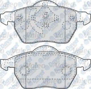 URETIM YOK-ON FREN BALATASI-KABLOLU-  (VW PASSAT 97-05  AUDI A4 99-05  A6 98-05  SKODA SUPERB 02-08) resmi