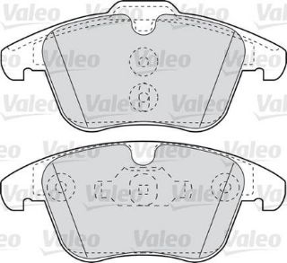 ON FREN BALATASI ( FORD : MONDEO 07-14 SMAX GALAXY 06- ) / VOLVO (S60-S80-V60-V70-XC70) (07-) (16  ) resmi