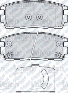 FREN BALATASI ARKA CHEVROLET CAPTIVA 2.0 VCDI 3.2 V6 2006>  OPEL ANTARA 2.0 CDTI 2.4 I 16V  3.2I  2006> resmi