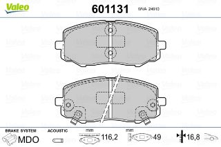 ON FREN BALATASI ACCENT ERA 2006 2012 KIA RIO 2006 2012 I20 2008> resmi