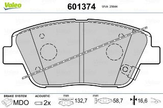 ON FREN BALATASI HYUNDAI I30 2012> KIA CEED 2012> resmi