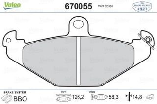 FREN BALATASI ARKA R21 86>94 LAGUNA 93>01 SAFRANE 92>01 ESPACE 96>02 resmi