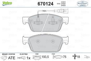 ÖN BALATA TRANSPORTER T6 10 180 HP GDB1887 resmi