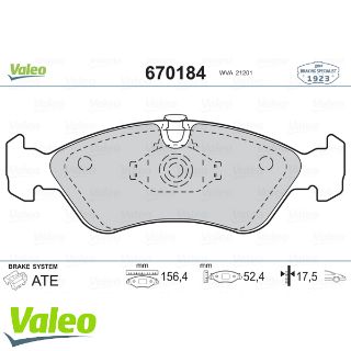 ÖN BALATA ASTRA F 91-98 CALIBRA-OMEGA-VECTRA A 1.8-2.0 88-95 resmi