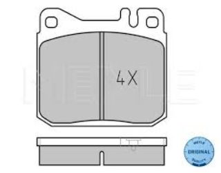 FREN BALATASI ARKA 597116 WVA 21140 OPEL : ASTRA F 1.8 2.0 91-98 VECTRA A 2.0  598253 resmi