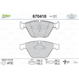 ÖN BALATA BMW E90 E91 E92 3 SERİSİ 05 E60 E61 5 SERİSİ 03 E63 E64 E65 E66 E67 E84 E89 Z4 09 resmi