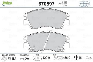 ÖN BALATA L200 2.5D 2.5TD 86-96 L300 2.5D 86-06 2.5TD 01-03 PAJERO 2.5TD 2.6 3.0 86 90 resmi