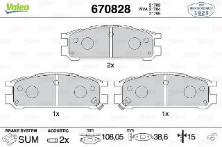 DİSK FREN BALATASI ARKA SUBARU IMPREZA 1.6/1.8/2.0 01/93-09/00 SUBARU IMPREZA ESTATE/WAGON PLUS 1.6/1.8/2.0 01/93-08/98 SUBARU LEGACY 1.8/2.0/2.2/2.5 05/89-08/03 SUBARU LEGACY ESTATE/WAGON 1.8/2.0/2.2/2.5 05/89-08/03 SUBARU OUTBACK 2.5 01/96-09/98 SU resmi