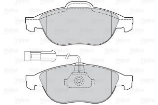 ÖN BALATA FİŞLİ ALFA ROMEO 156 1.6-1.8 2.0 16V T.S 2.5V6 2.4JTD resmi