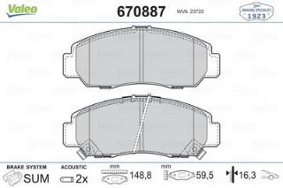 ÖN BALATA HONDA CİVİC SEDAN 07-11 - FRV 07 resmi