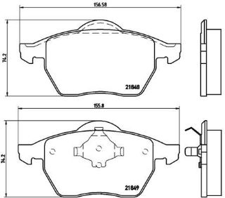 FREN BALATASI ON- FORD GALAXY 95-06   VW SHARAN 95-10  SEAT ALHAMBRA 96-10 resmi