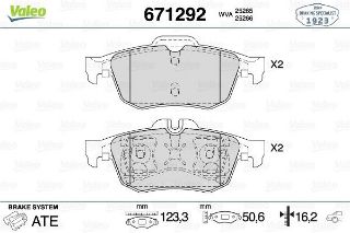 FREN BALATASI ARKA RENAULT LATITUDE 2.0 2.5 01.5D 2.0D 3.0D  11- resmi