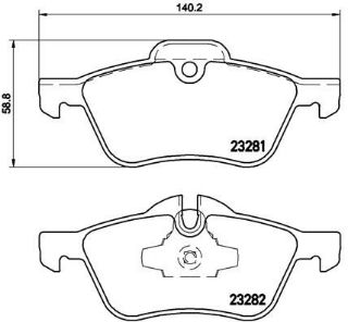 ÖN BALATA MİNİ COOPER R50 R53 R52 resmi