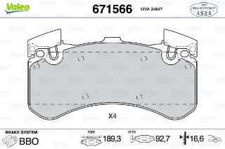 ON FREN BALATASI AUDI A6 A6Q A7 A8 A8Q 2,0 2,8 3,0 TDI / TFSI 09>16 resmi