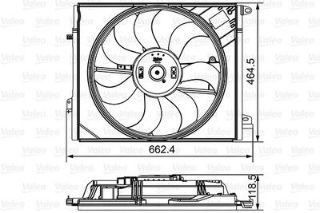 FAN MOTORU RENAULT MEGANE/LAGUNA/SCENIC 240 WATT resmi