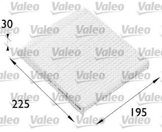 POLEN FİLTRESİ SCENİC II-SCENİC RX4 99-03 KLİMALI KLİMALI resmi