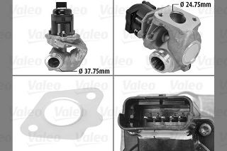 EGR VALFİ DV6TD (1.6HDI)TUM MODELLER (EURO 4)1618.NR resmi