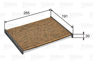 POLİFENOL KABİN FİLTRESİ NİSSAN QASHQAİ resmi