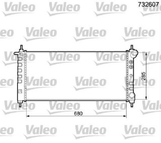 RADYATÖR OPEL CORSA B resmi