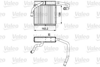 KALORİFER RADYATÖRÜ FORD RANGER II(EQ) 98- resmi