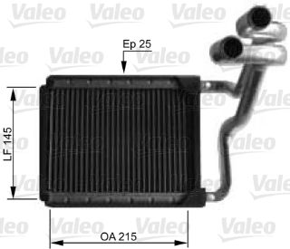 KALORİFER RADYATÖRÜ HYUNDAİ İ30 1.4-1.6-2.0-1.6 CRDİ-2.0 CRDİ 10/07-11/11 275X200 resmi