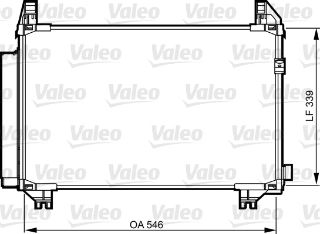 KÖNDENSER TOYOTA YARIS resmi