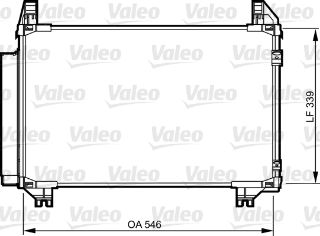 KÖNDENSER TOYOTA YARIS resmi