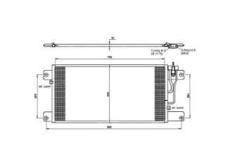 KÖNDENSER SCANIA SERIES-P/R/T resmi