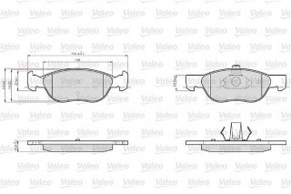 ON FREN BALATASI LT 28 / 35 / 46 (96>06) SPRINTER (95>06) VITO (96>03) resmi