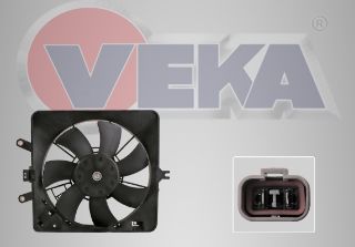 FAN MOTORU KLİMA RADYATÖRÜ DAVLUMBAZLI HONDA JAZZ II (GD) 1.4İ 2002-2008 resmi