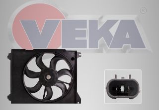 FAN MOTORU KLİMA RADYATÖRÜ DAVLUMBAZLI  HYUNDAİ SONATA IV 2.0İ 2001-2004 resmi