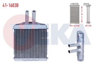 KALORIFER RADYATÖRÜ BRAZING DAEWOO LANOS (KLAT) 1.5İ 1997-2005 resmi