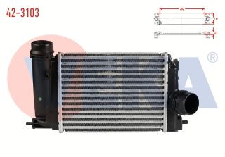 TURBO RADYATÖRÜ (INTERCOOLER) NİSSAN QASHQAI (J11) 1.5 DCI 2014- resmi