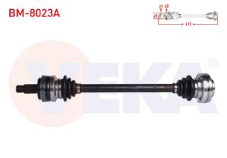 KOMPLE AKS SOL ARKA BMW 3 SERISI (E90) 320 İ A-T ABSLI 48 DIS UZUNLUK 611 MM 2005-2011 resmi