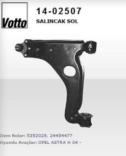 SALINCAK SOL SAC ( OPEL ASTRA H ) resmi