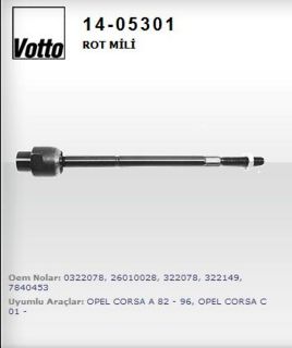 ROTMILI ( OPEL : CORSA A 82-93 ) resmi