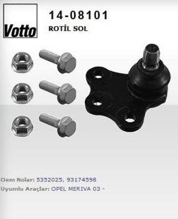 ROTIL SOL ( OPEL : MERIVA 99-03 ) resmi